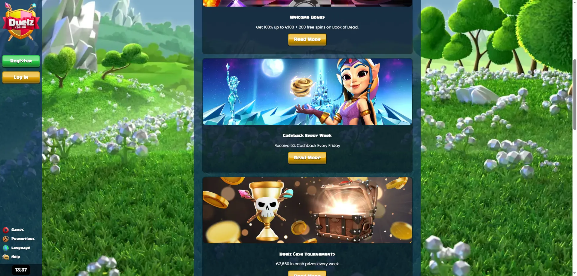 Duelz Casino na urządzeniach mobilnych &ndash; gry w przeglądarce smartfona